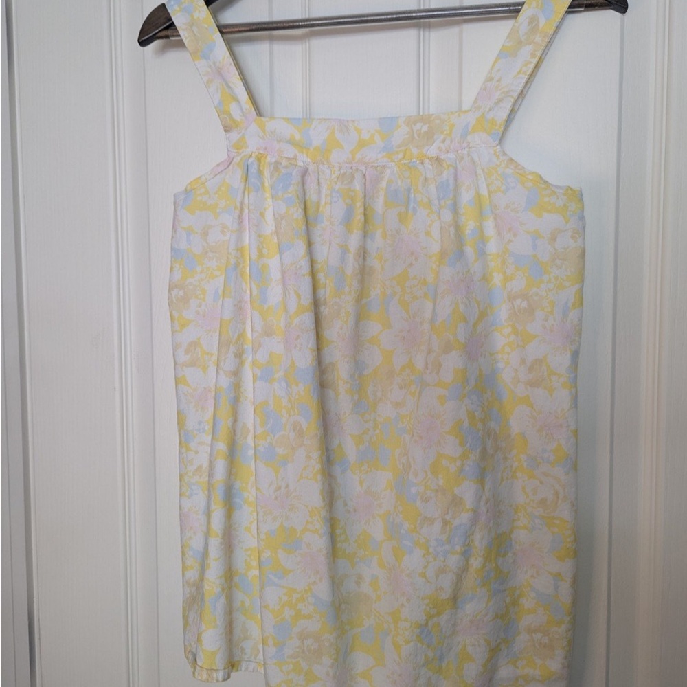 The nines by HATCH maternity floral tank